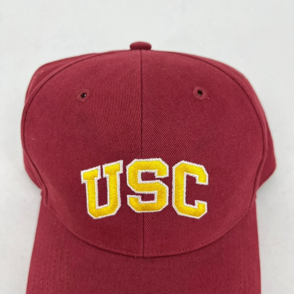 47 Heritage USC Trojans Kids Baseball Cap Cardinal Red Adjustable Hat NCAA